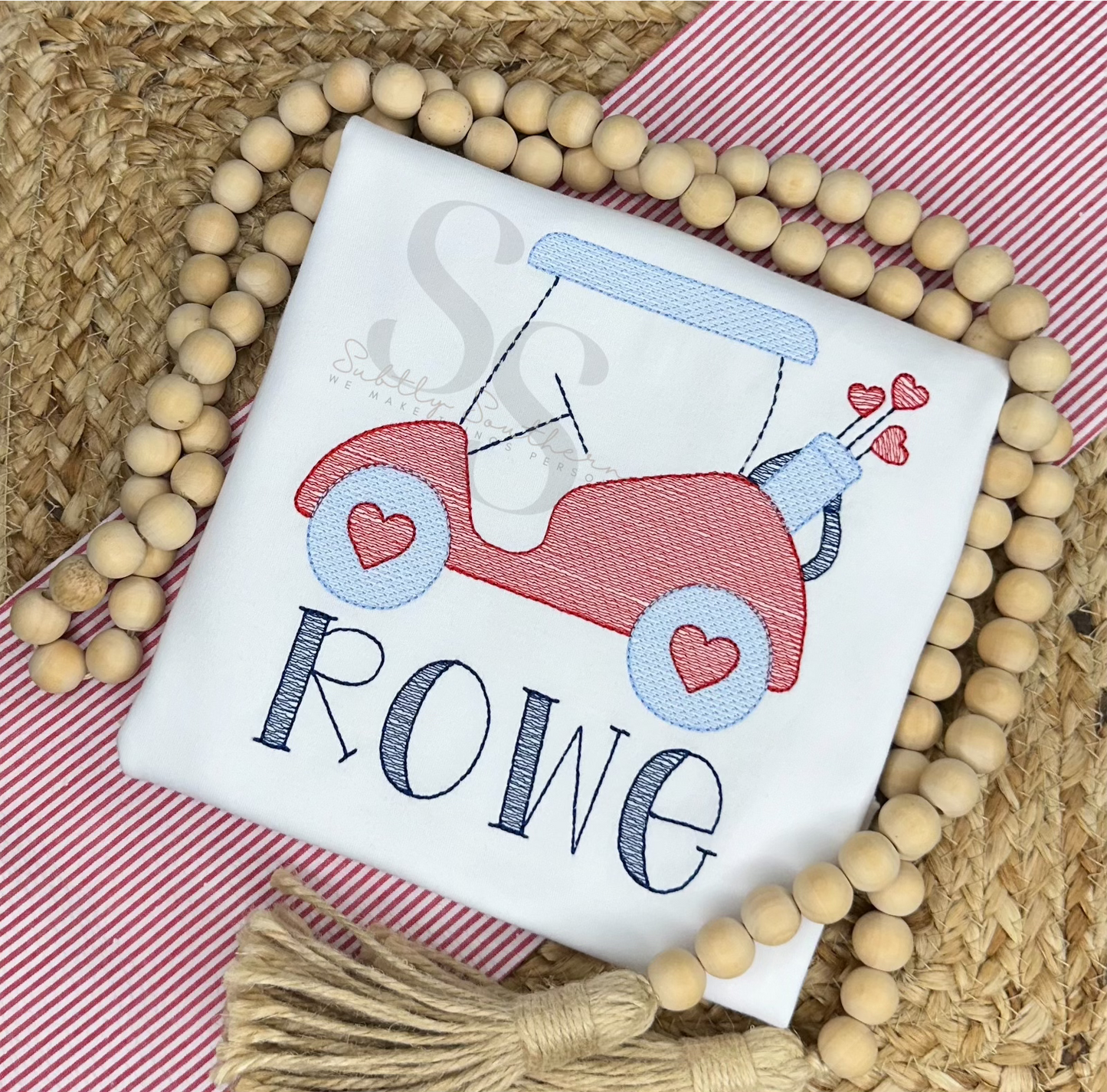 Valentine’s Day Golf Cart Shirt