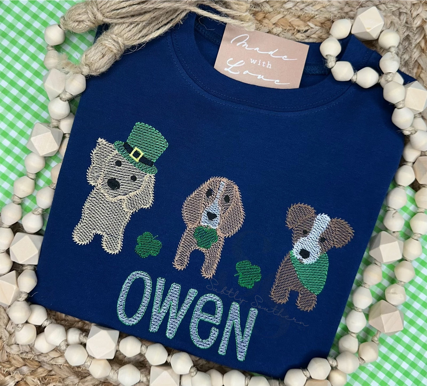 St. Patrick's Day Puppy Trio Shirt