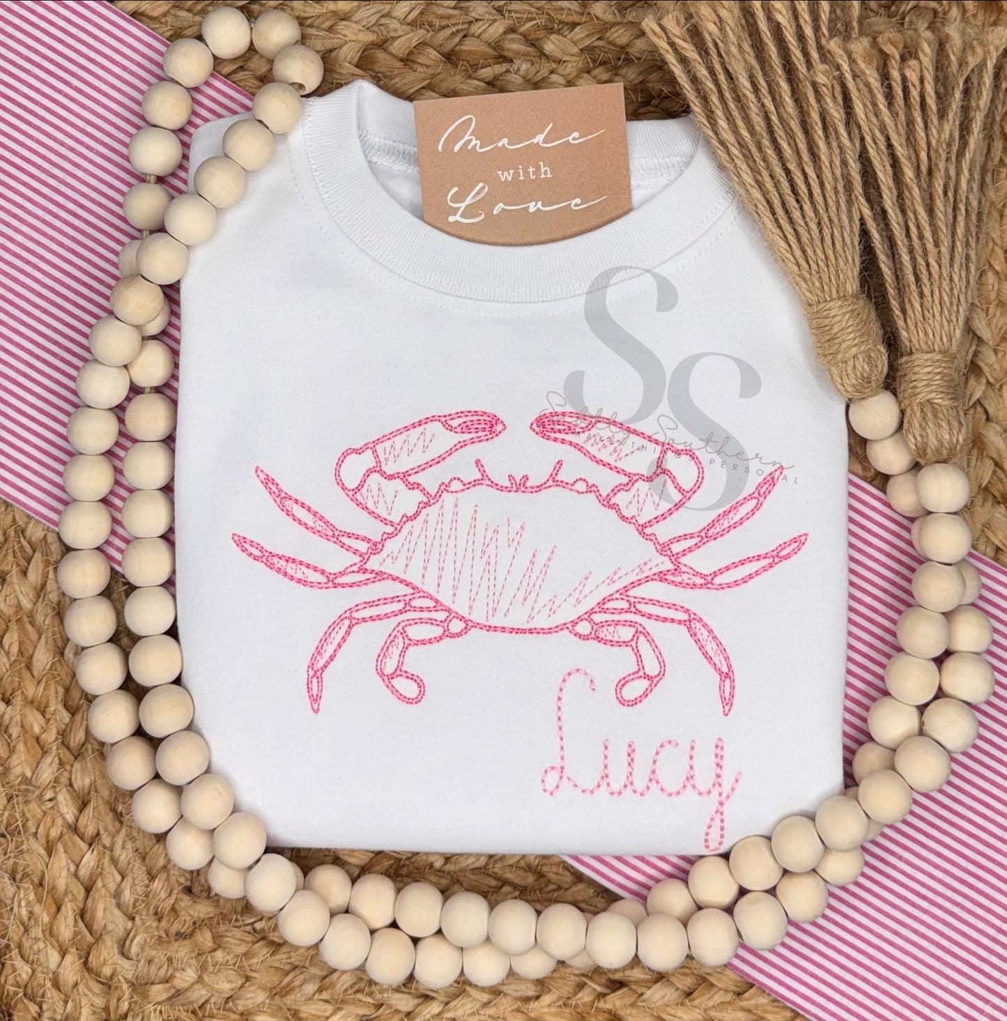 Simple Scribble Crab Shirt