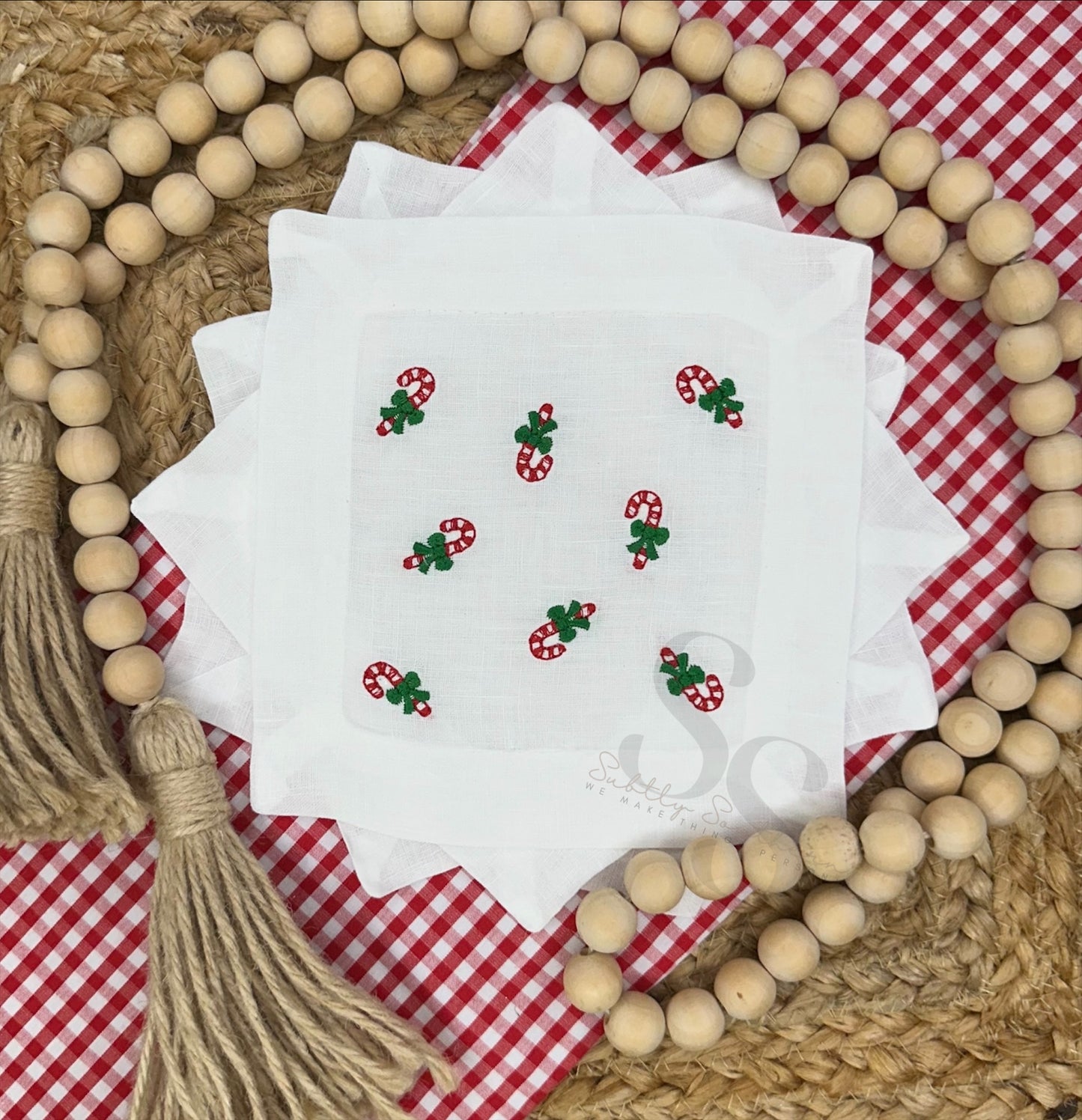 Holiday Confetti Cocktail Napkins