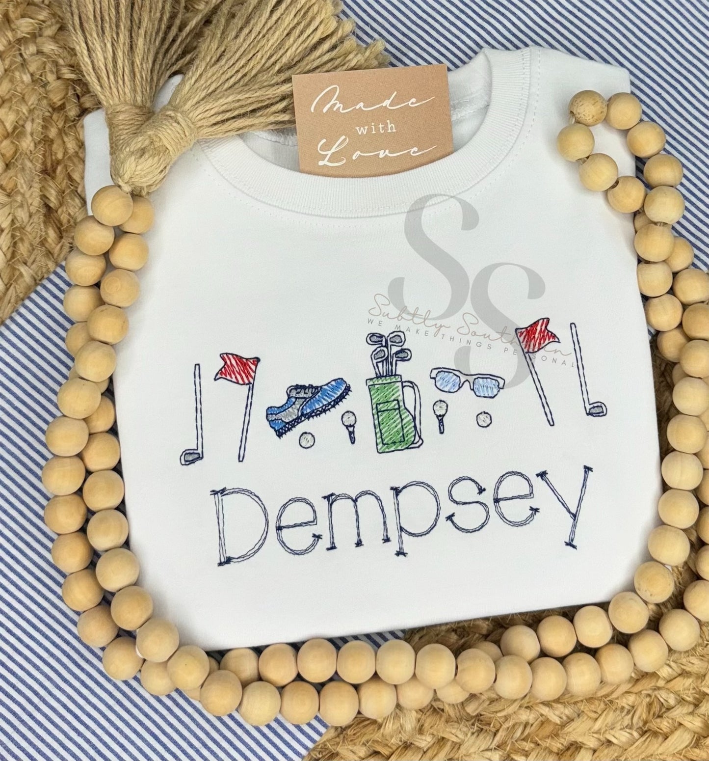 Scribble Golf Gear Line Shirt