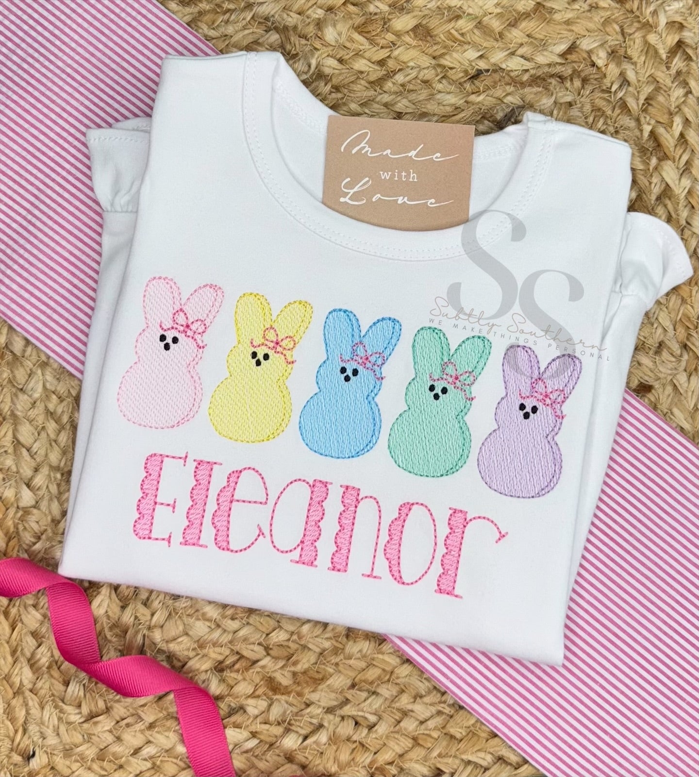 Easter Bunny Marshmallow Crew Shirt