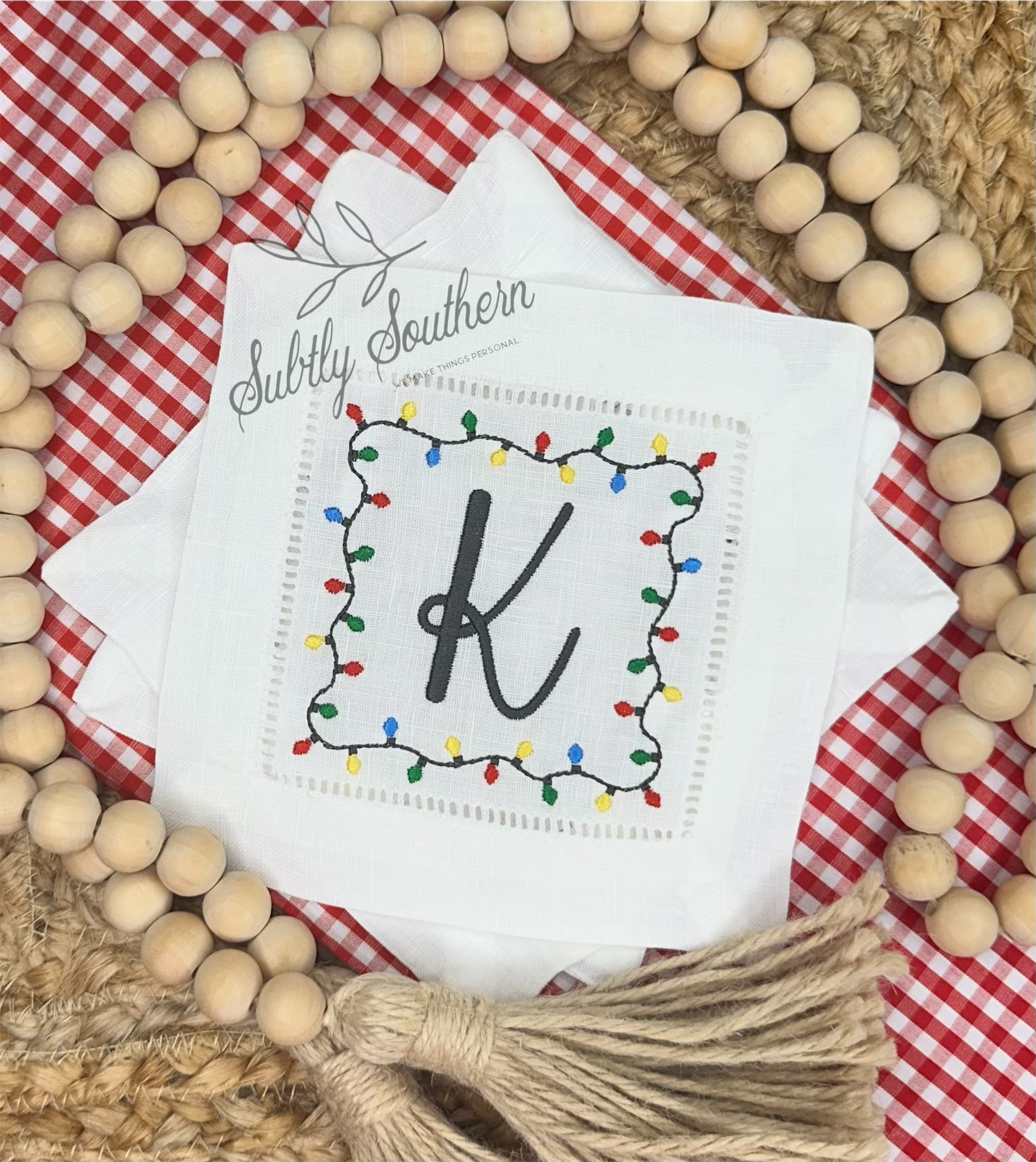 Holiday Confetti Cocktail Napkins