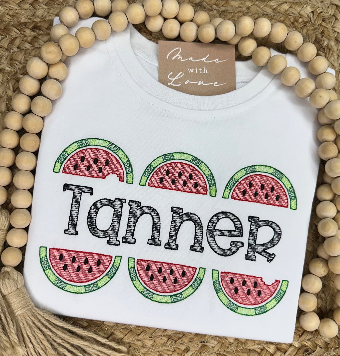 Split Watermelon Banner Shirt