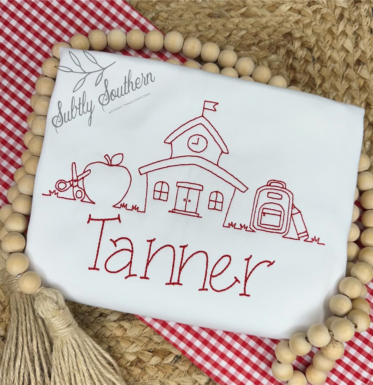 Simple Back to School Line Shirt