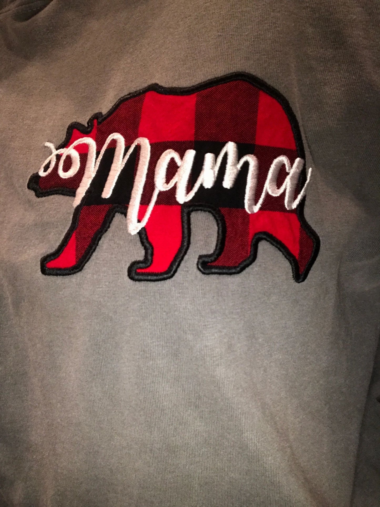 Mama Bear Comfort Colors Long Sleeve Tee