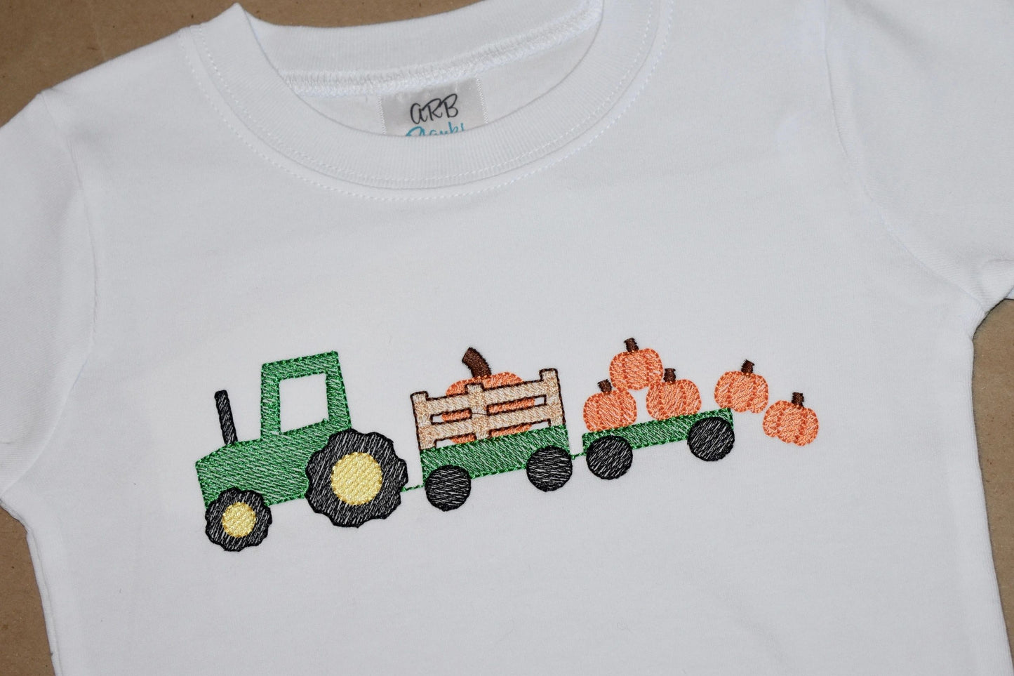 Pumpkin Tractor Shirt