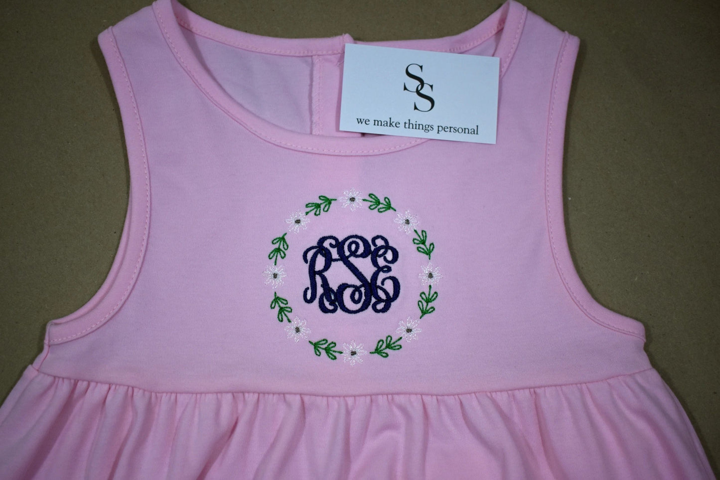 Daisy Monogram Frame Shirt