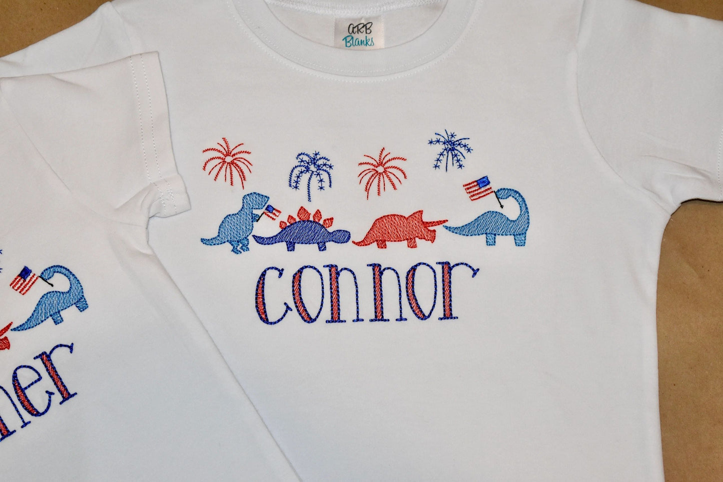 Dinosaur Patriotic Party Shirt