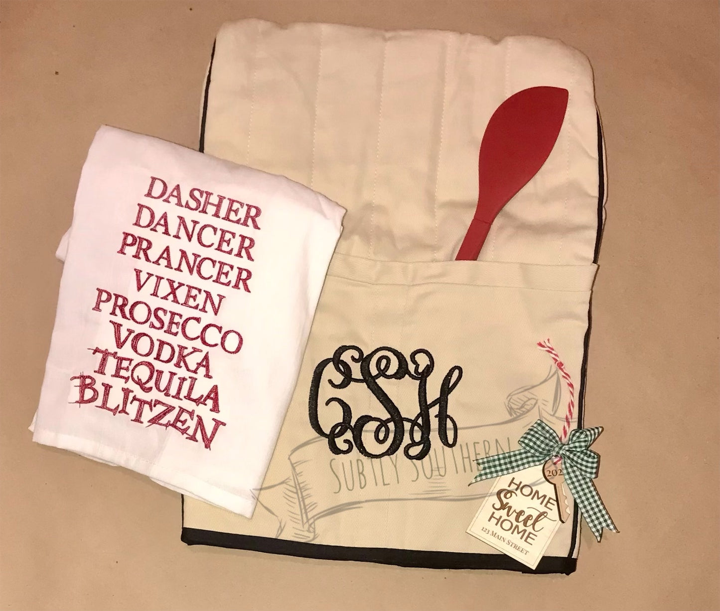 Monogrammed Stand Mixer Cover