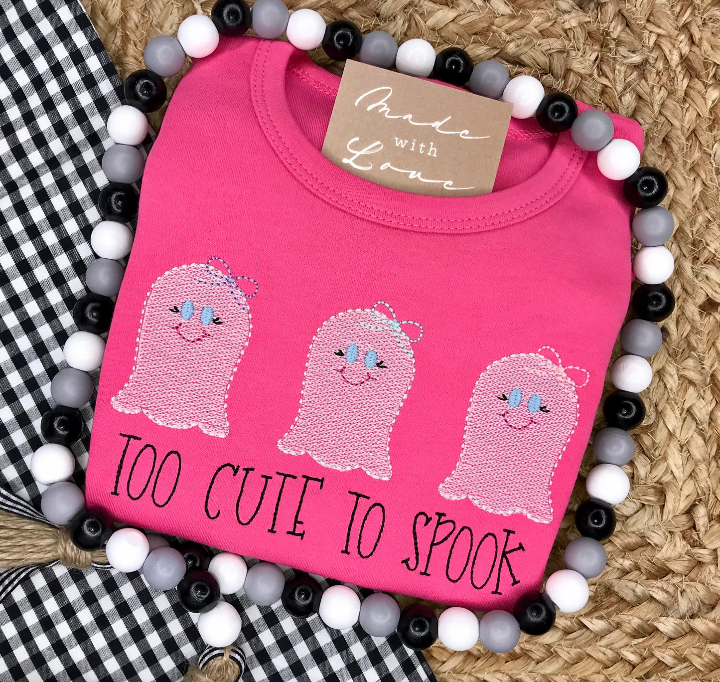 Little Ghost Girl Trio Shirt