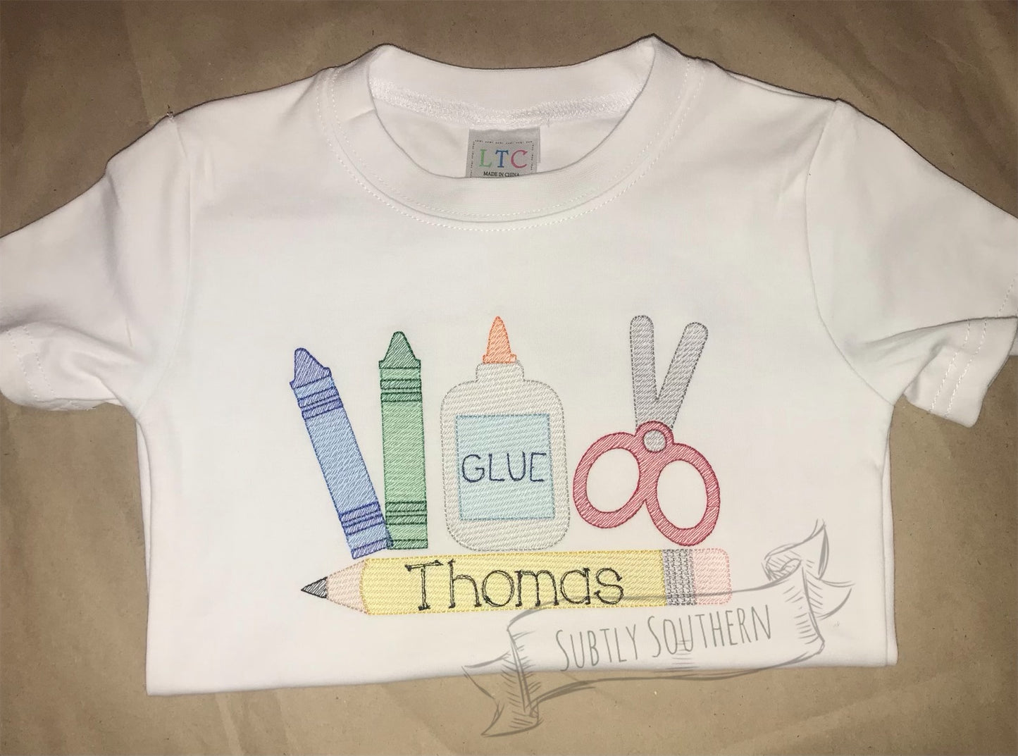Back to School Supplies Shirt