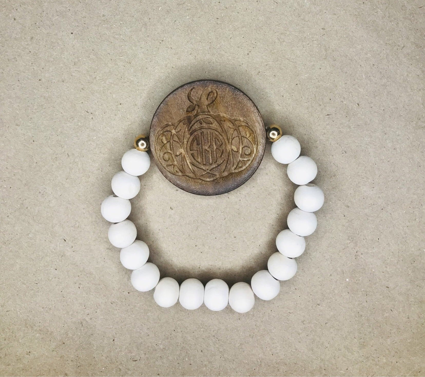 Personalized Wooden Pendant Tassel Keychain