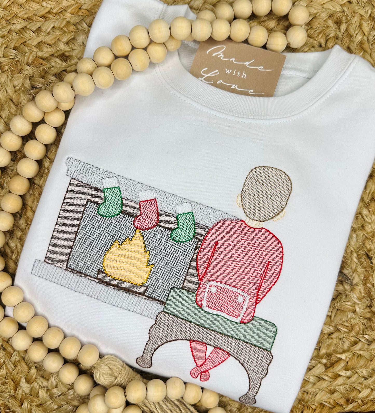 Ready to ship! Size 4T - Waiting for Santa Shirt