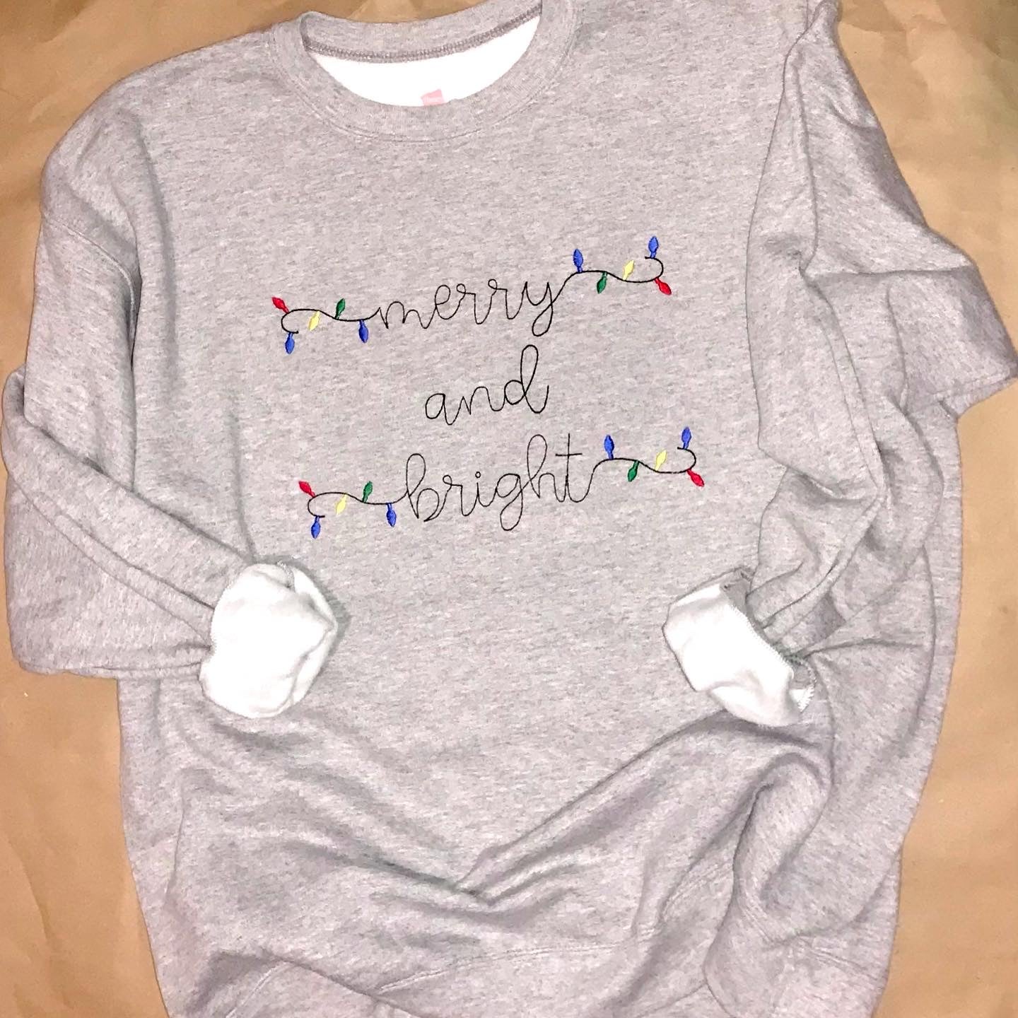 Merry and Bright Sweatshirt