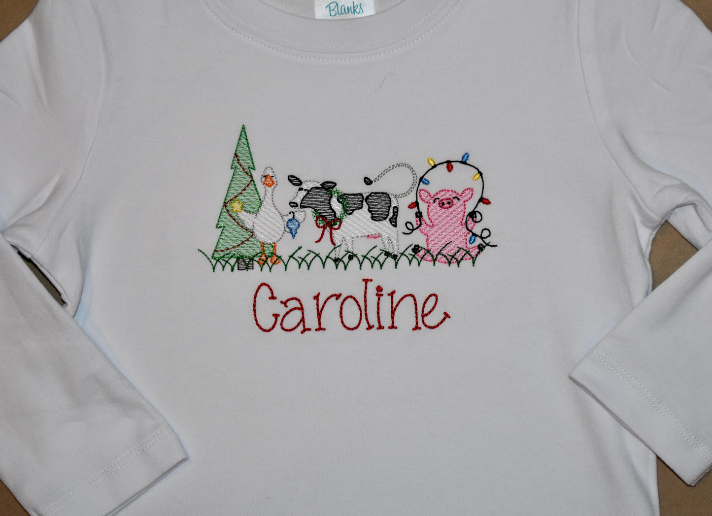 Christmas Farm Trio Shirt