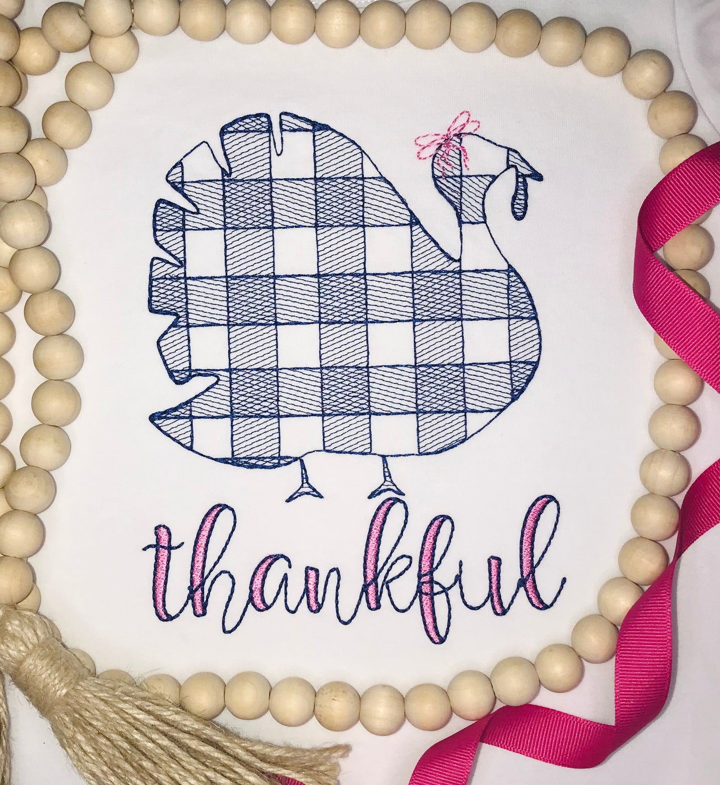 Girly Gingham Turkey Shirt