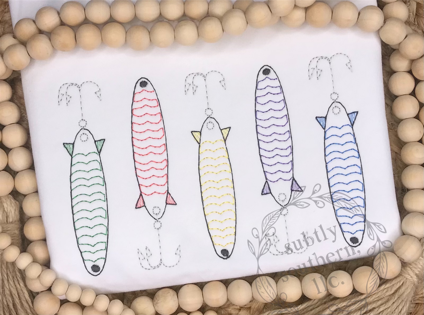 Fishing Lure Line Shirt