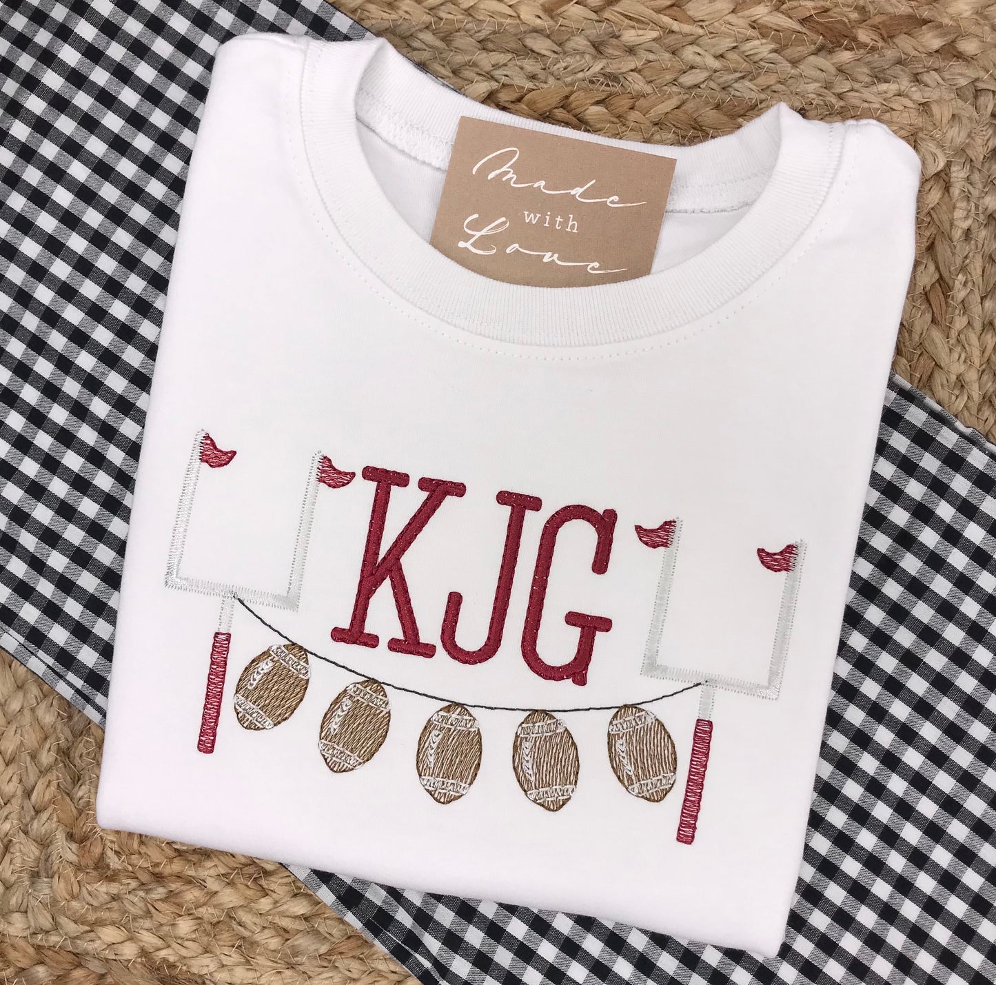 Football Goal Post Banner Shirt