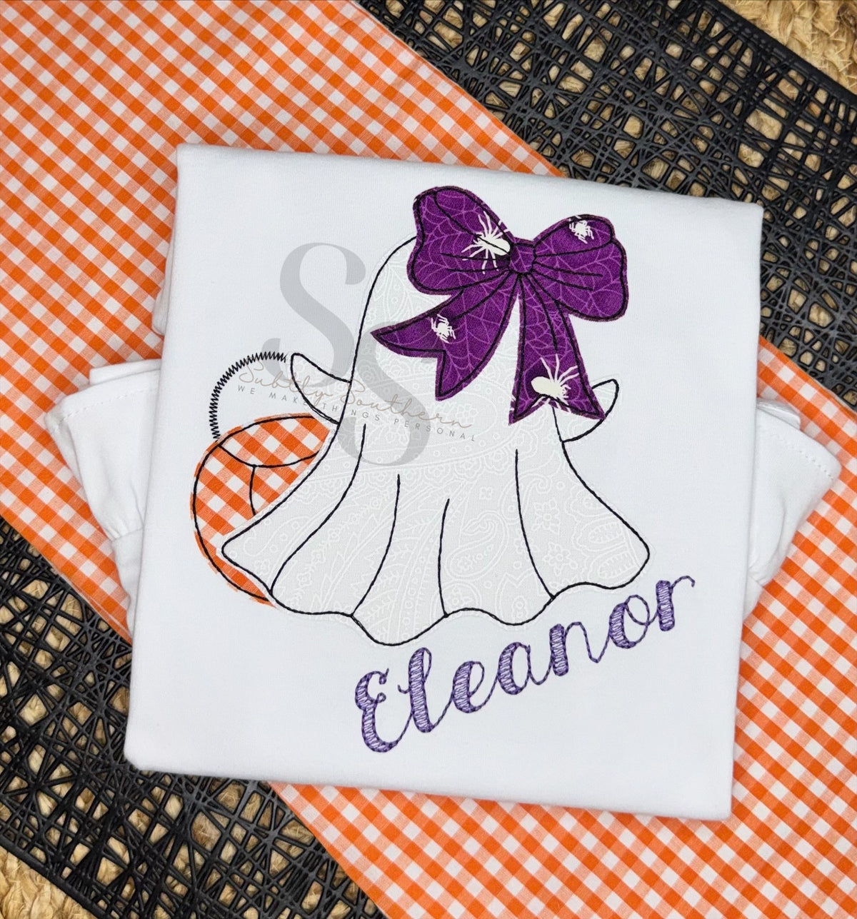 Ghost with Hair Bow Shirt