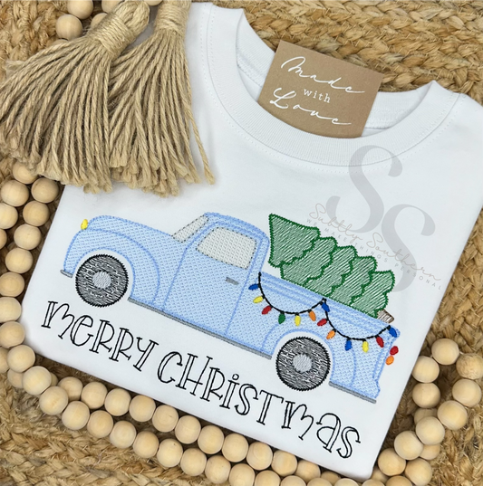 Christmas Pickup Truck Shirt
