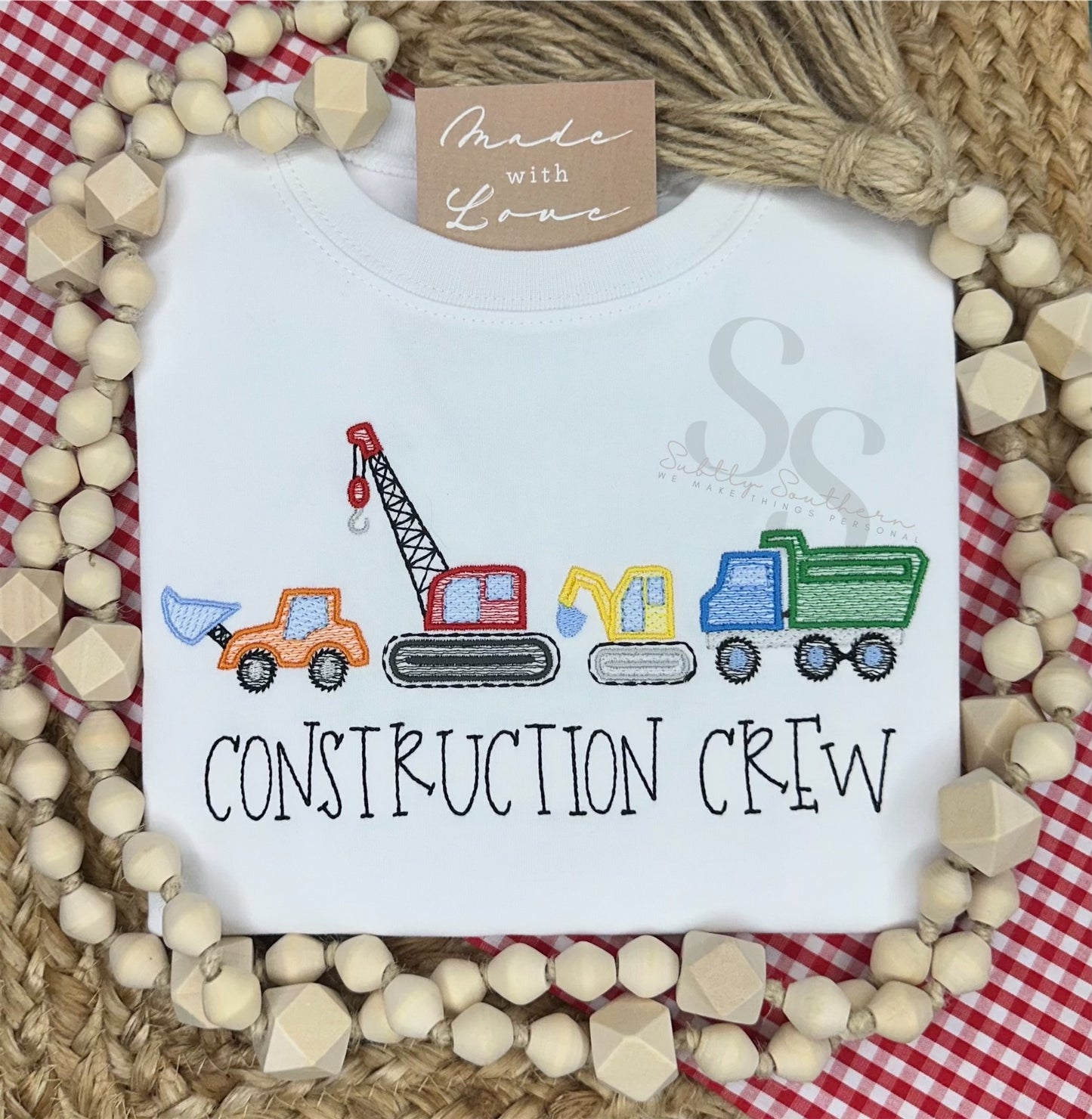 Construction Vehicle Crew Shirt