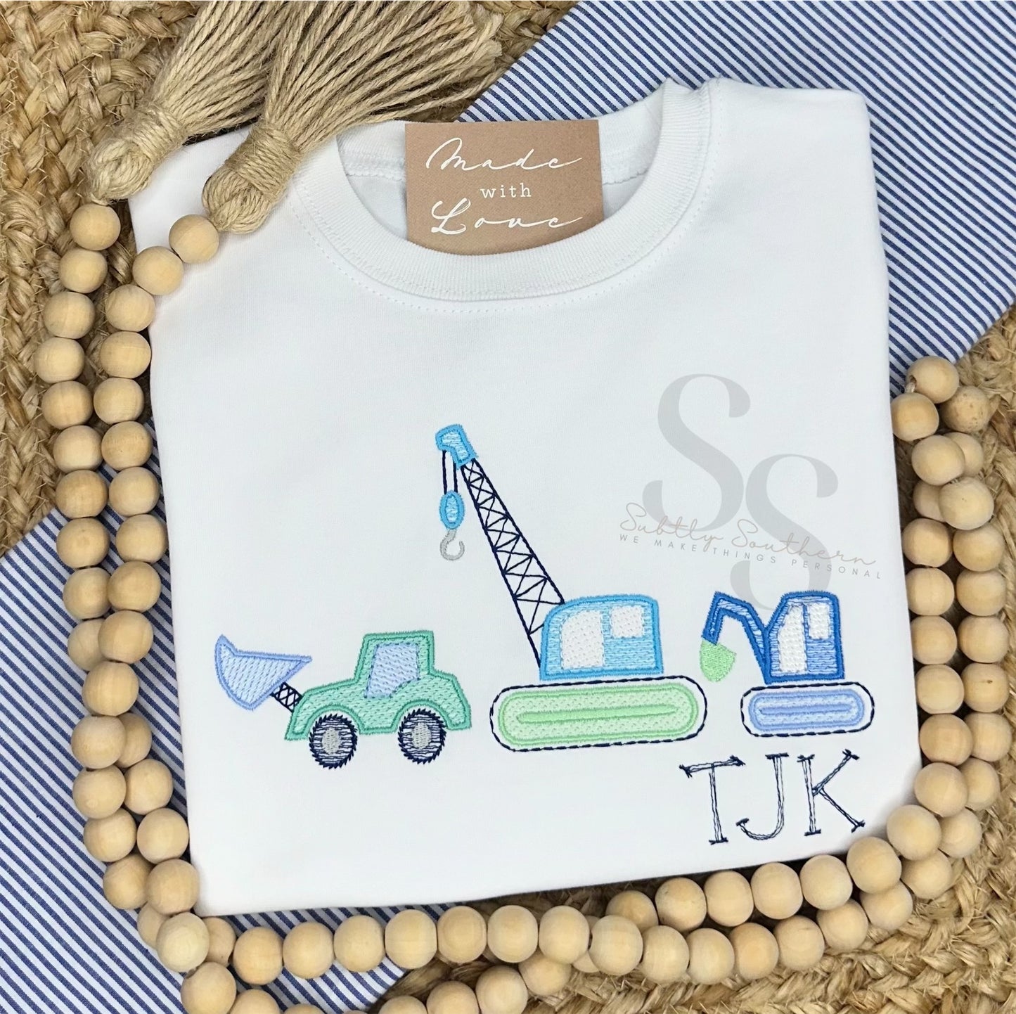 Construction Vehicle Trio Shirt