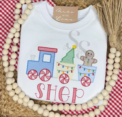 Sweet Christmas Train Shirt