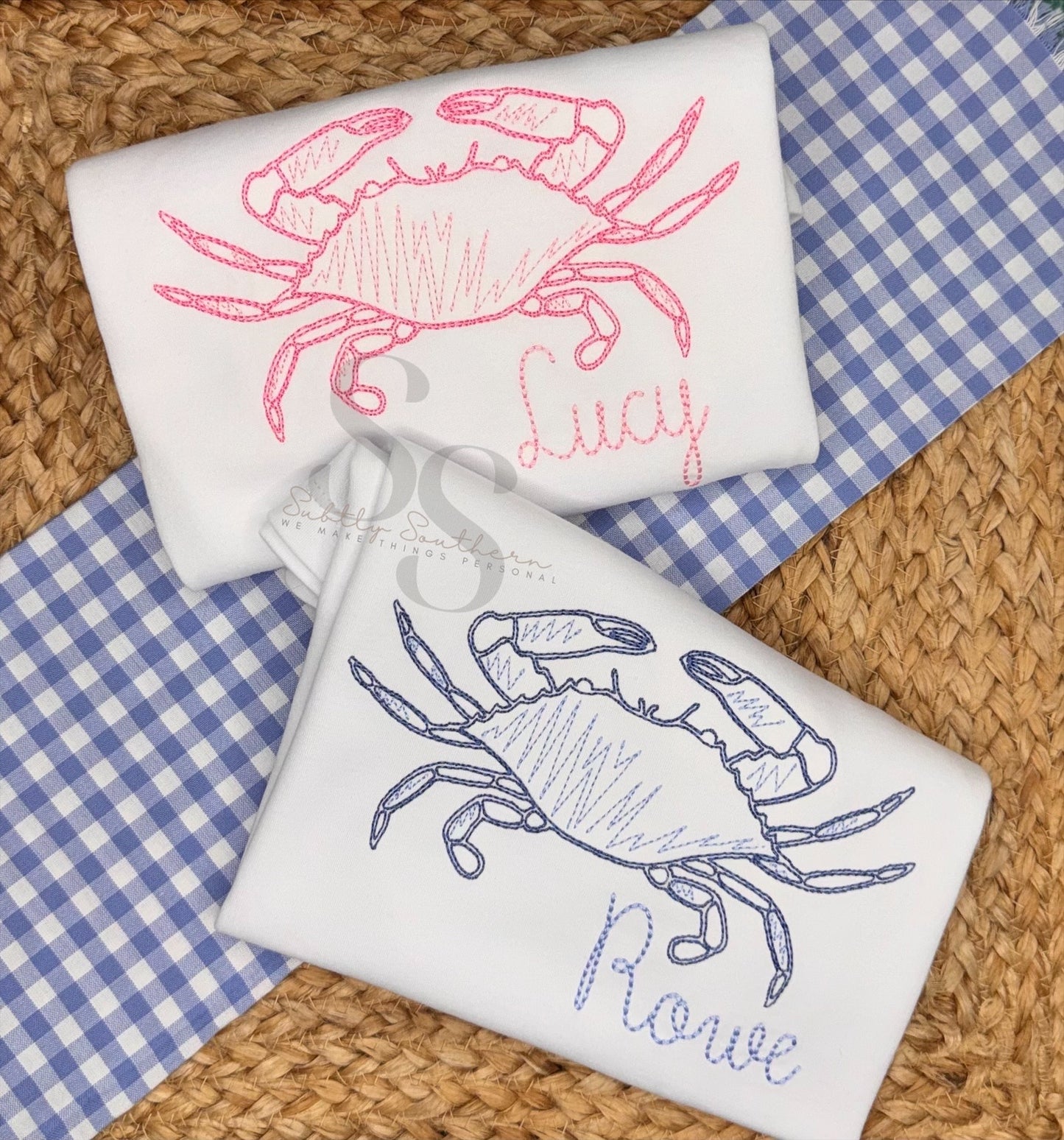 Simple Scribble Crab Shirt