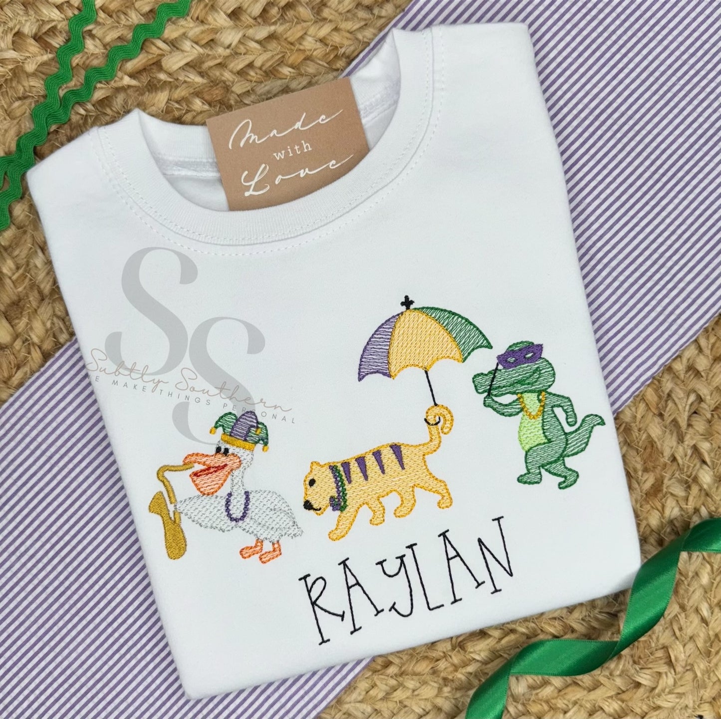 Mardi Gras Animal Trio Shirt