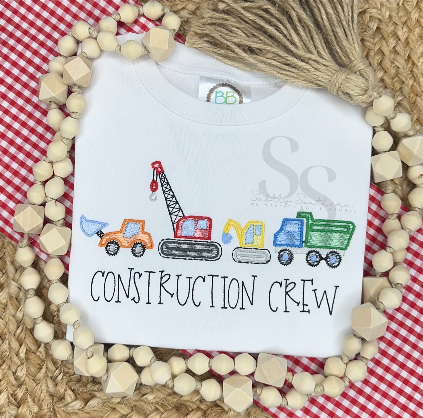 Construction Vehicle Crew Shirt