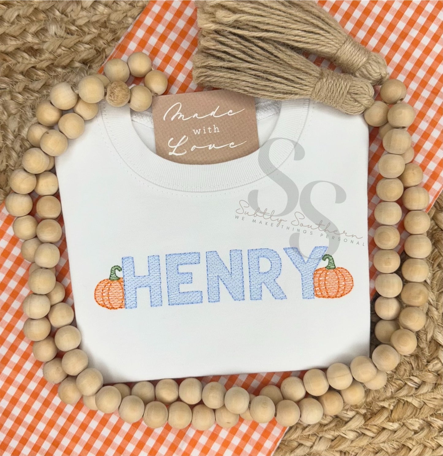 Pumpkin Name Shirt