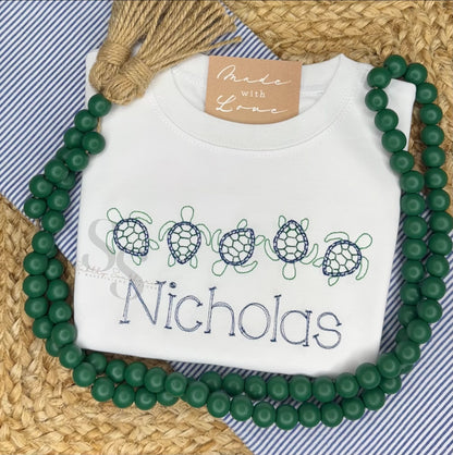 Sea Turtle Soirée Shirt