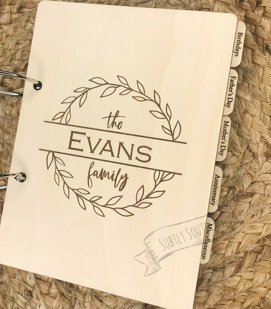 Keepsake Card Holder TABS ONLY