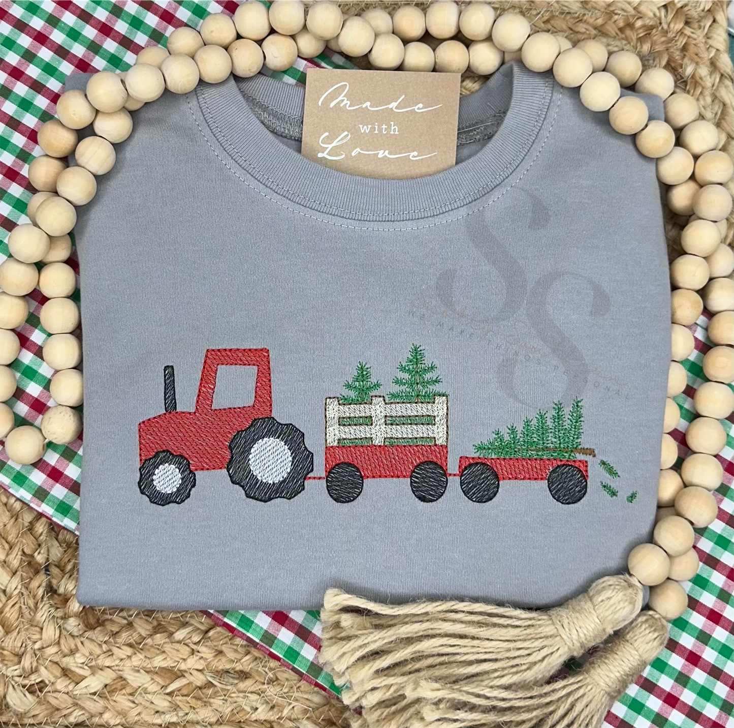 Christmas Tree Farm Tractor Shirt