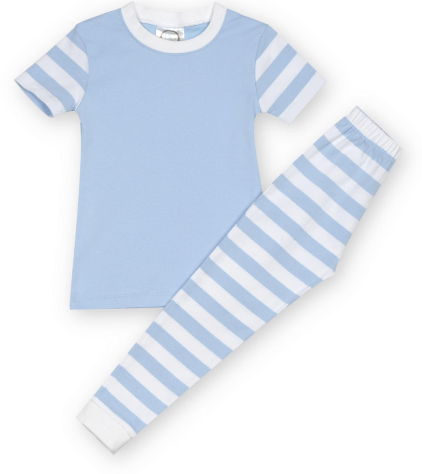 Short Sleeve Pastel Pajama Set