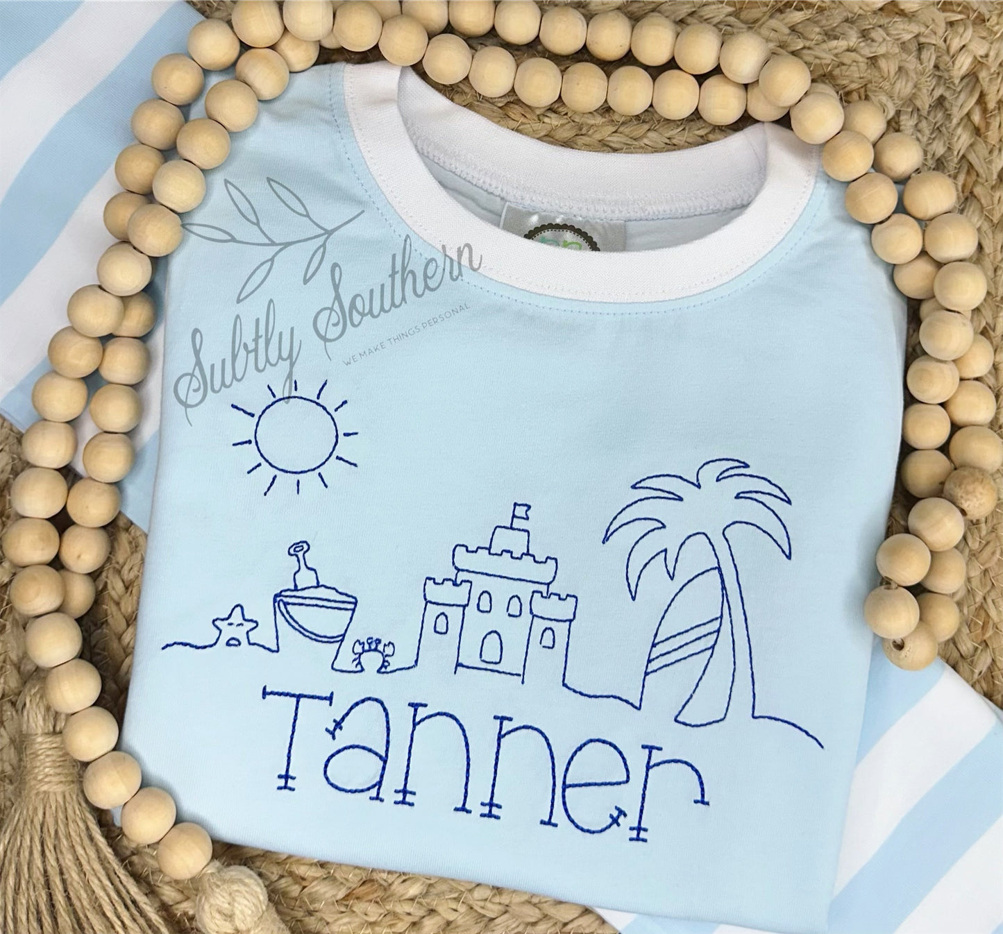 Simple Beachy Scene Shirt