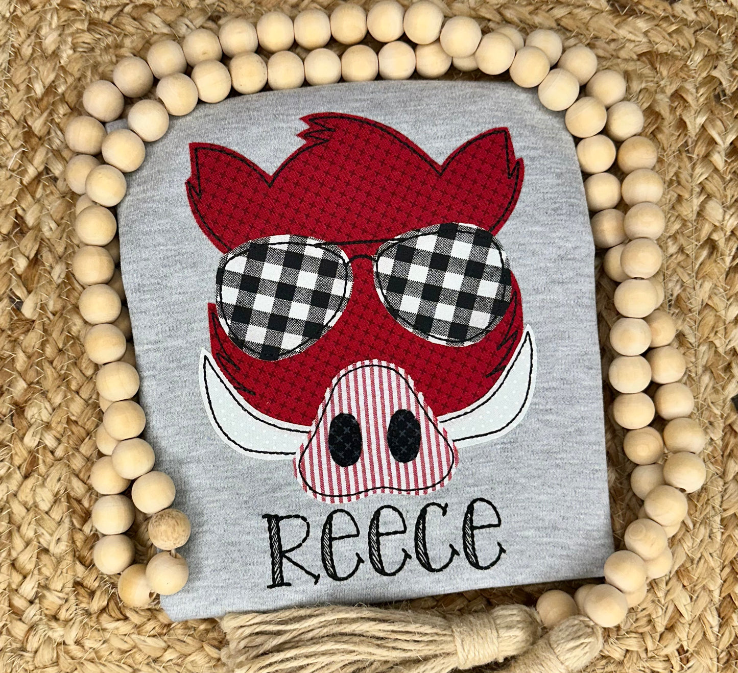 Cool Razorback with Sunglasses Shirt