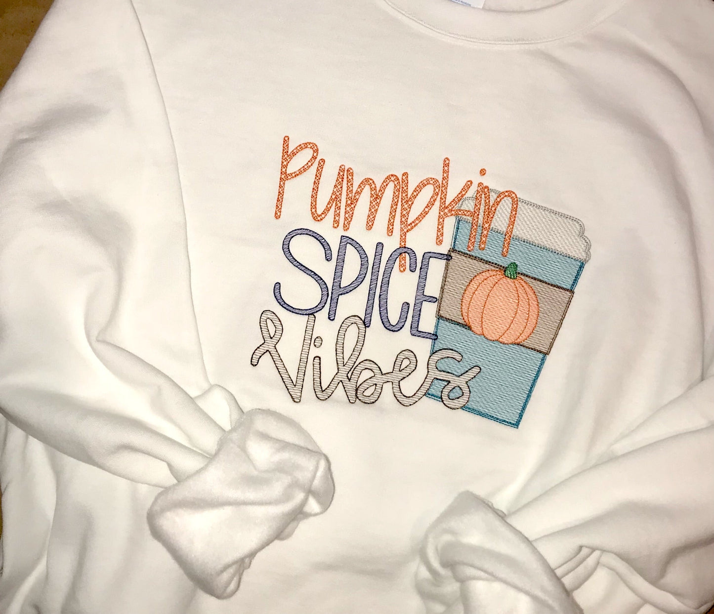 Ready to ship! Size L - Pumpkin Spice Vibes Sweatshirt