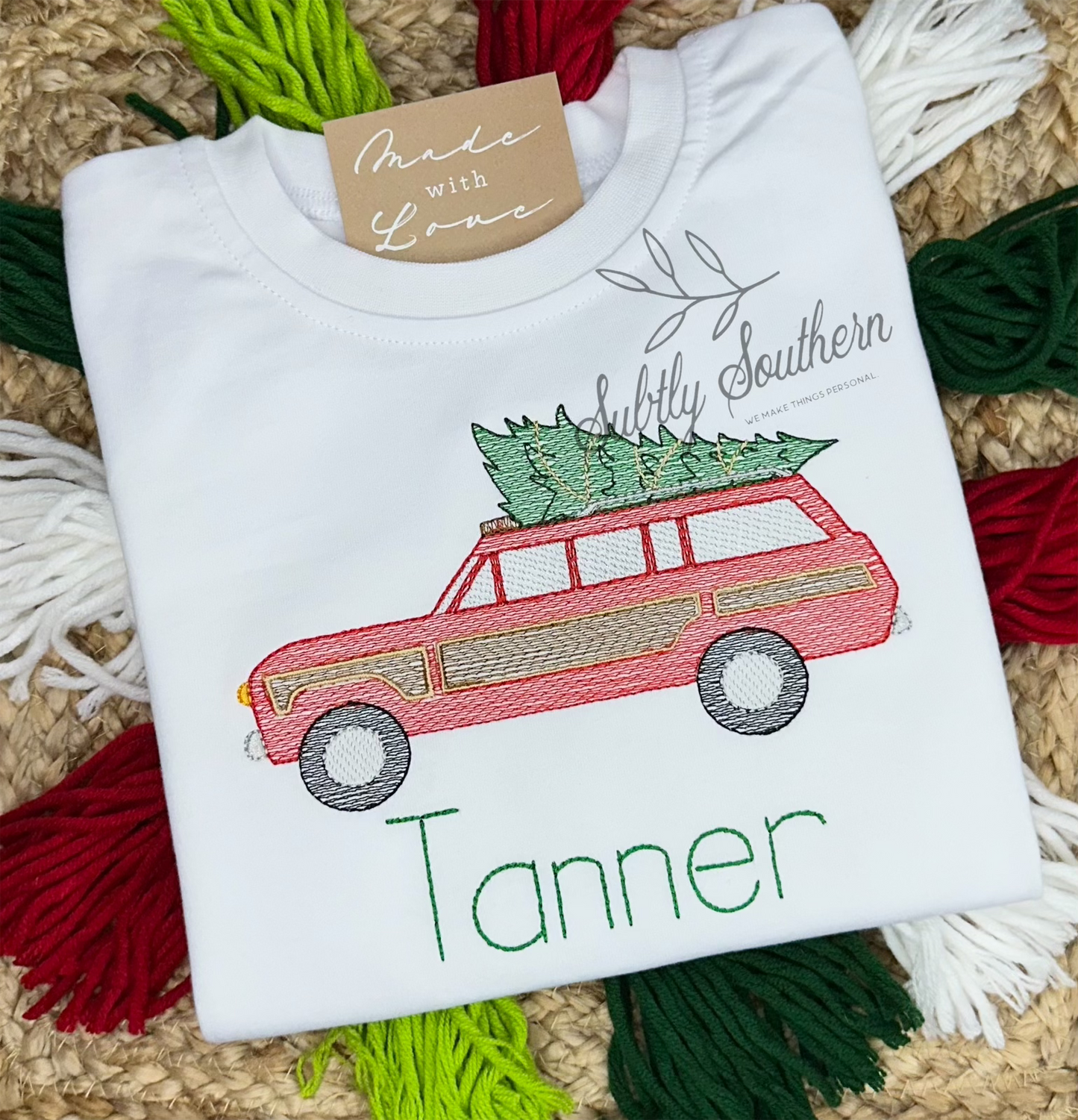 Christmas Tree SUV Shirt