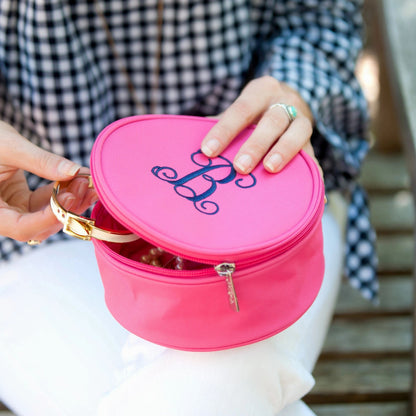 Round Jewelry Case