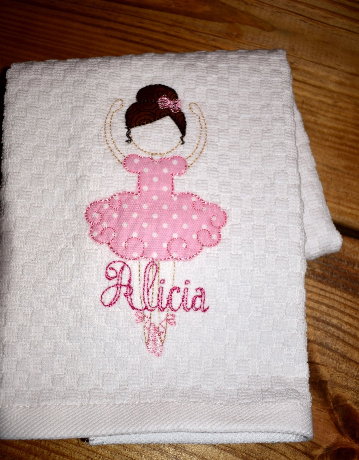 Simple Ballerina Appliqué