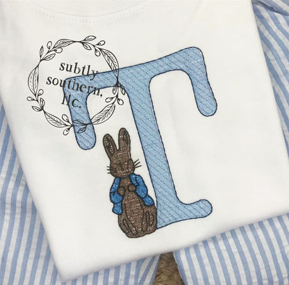 Cottontail Alphabet Shirt