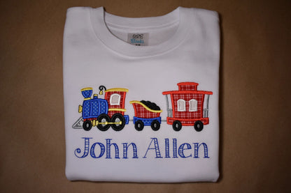 Train Set Appliqué Shirt