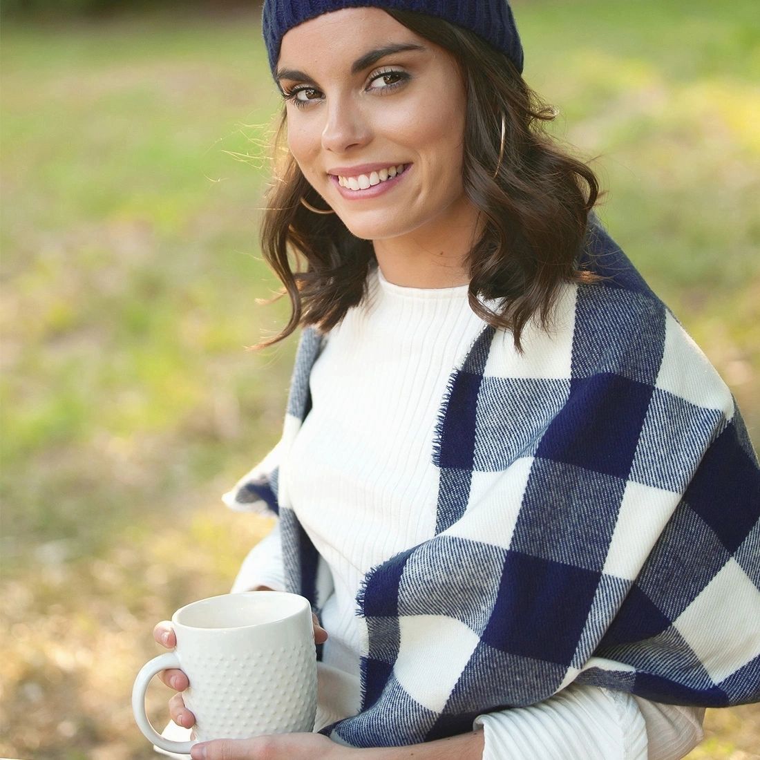 Adaline Buffalo Check Scarf