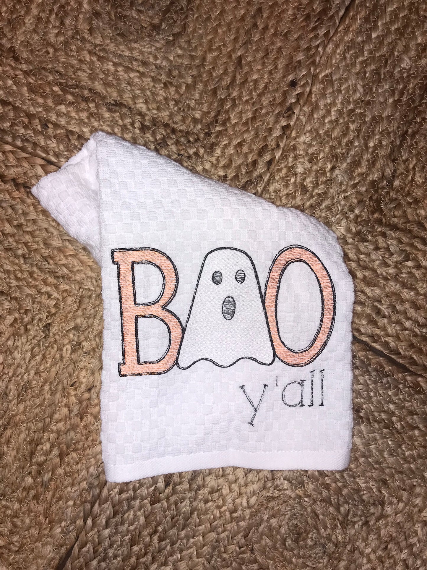 BOO Y’all Kitchen Towel
