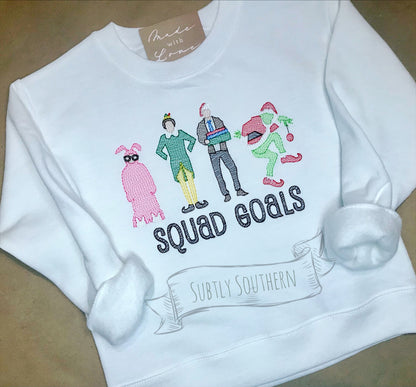 Christmas Squad Goals Sweatshirt - Youth