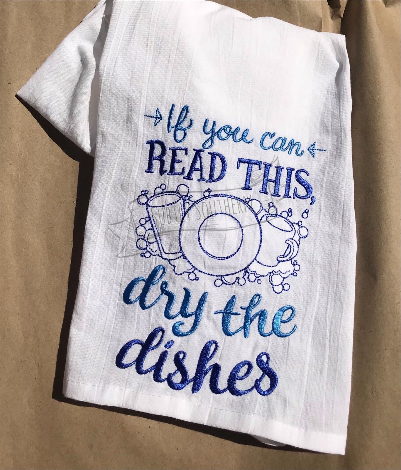 Dry the Dishes Kitchen Towel