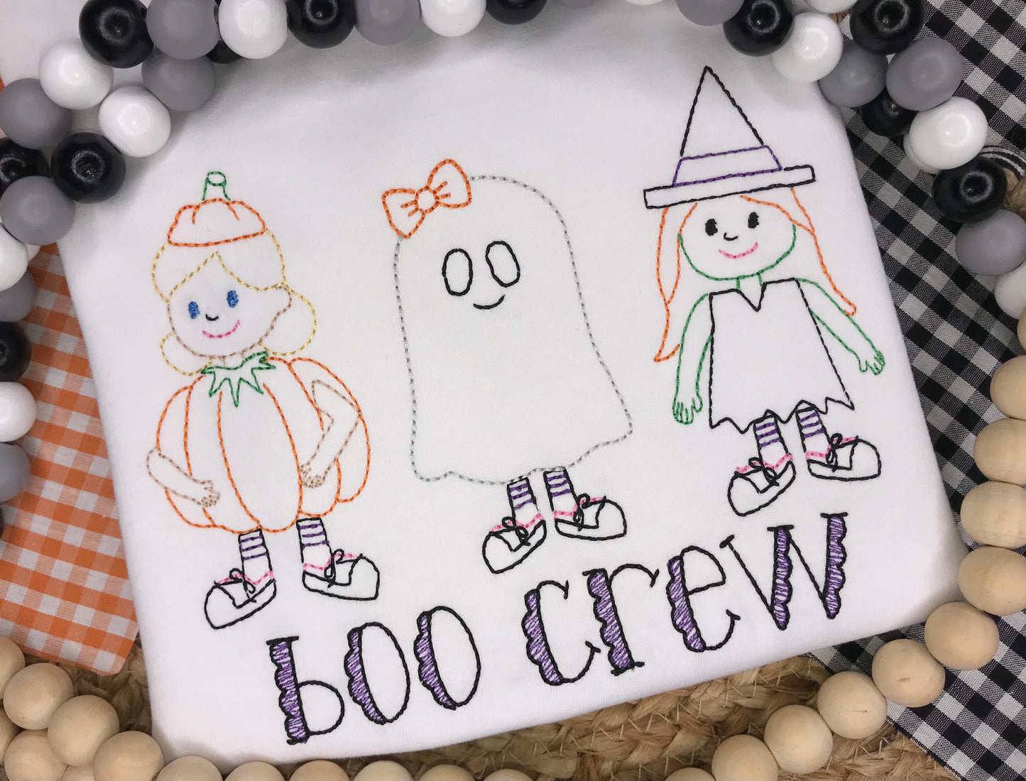 Boo Crew Girl Trio Shirt