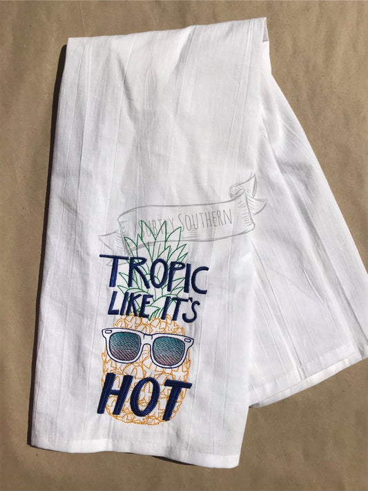 Tropic Like it’s Hot Kitchen Towel